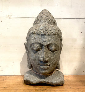 Stone Buddha Head