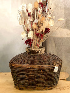 Dried Flower Arrangement Basket