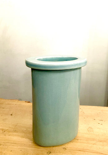 Sky Blue Ceramic Vase