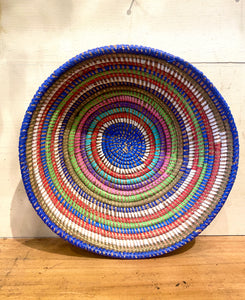 Multicolor Woven Mudball Dish