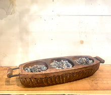 Load image into Gallery viewer, 3  Wooden Boat Mudball Tray