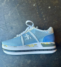 Load image into Gallery viewer, Premiata Baby Blue Woven Sneaker